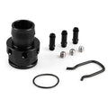 Second generation engine vacuum adapter tee in black and titanium colour options for automotive hose connections