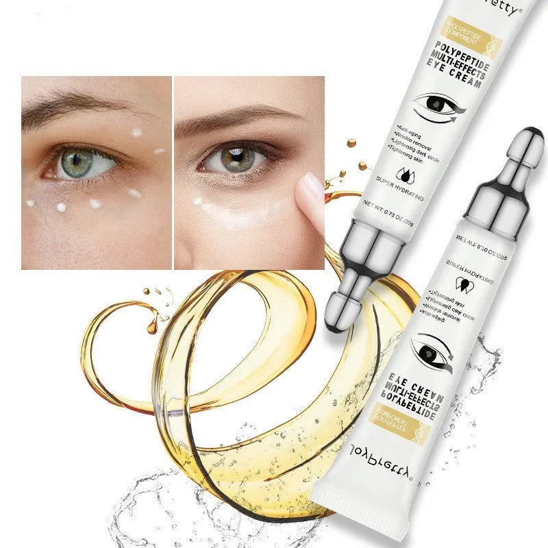20g tube of peptide anti-dark circle eye cream for reducing puffiness