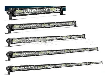 Ultra-thin aluminium alloy LED light strip for Model TY vehicle roof or bumper mounting