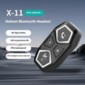 Motorcycle Bluetooth helmet headset with noise reduction, HD stereo, 50-hour battery, Hard or Soft microphone