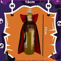 Two-tone cloth champagne bottle cloak, 27 x 16 x 0.5cm European style wine bottle cover