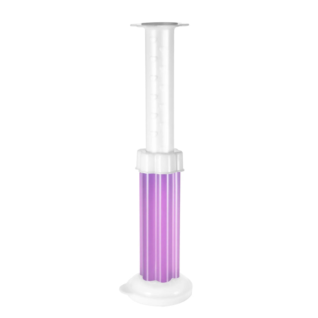 38g toilet gel deodoriser with 12 flower petal aroma blocks in nine scent options including Red Rose and Blue Sea