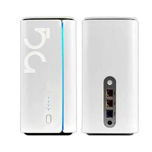 Compact 4G CPE wireless router measuring 51x30mm converting mobile signals to wired and wireless networks