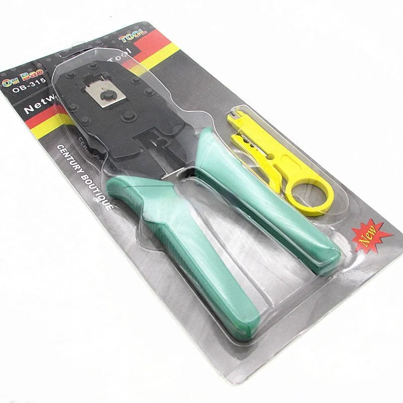 SZ-315 multifunctional network cable pliers with rubber handle, 160mm RJ45 crimper and phone wire tool