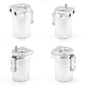 Universal aluminium alloy engine oil breathable pot XH-JT049 in black colour for car modification