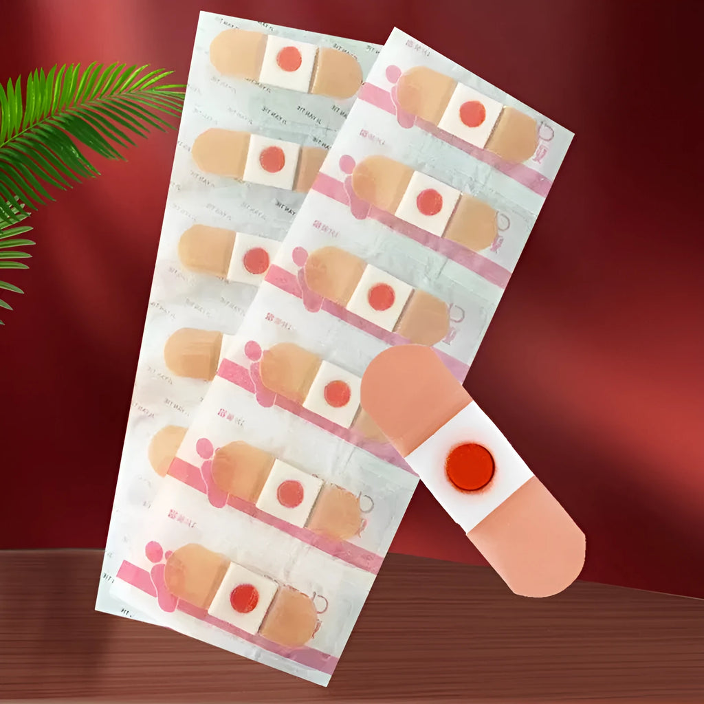 Non-woven fabric corn removing adhesive foot patch for running and massage