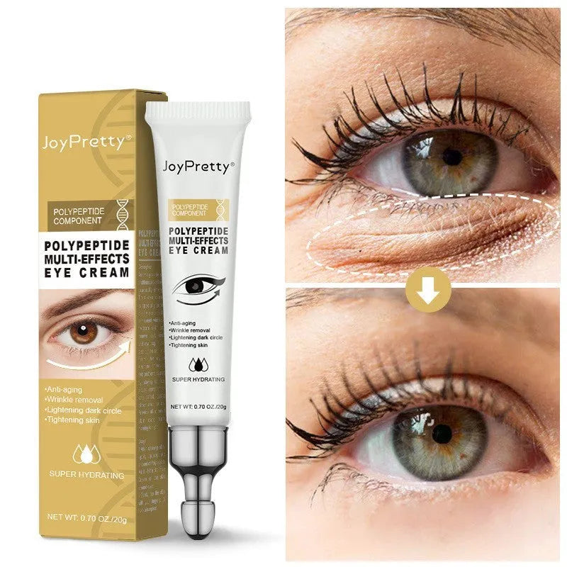 20g tube of peptide anti-dark circle eye cream for reducing puffiness