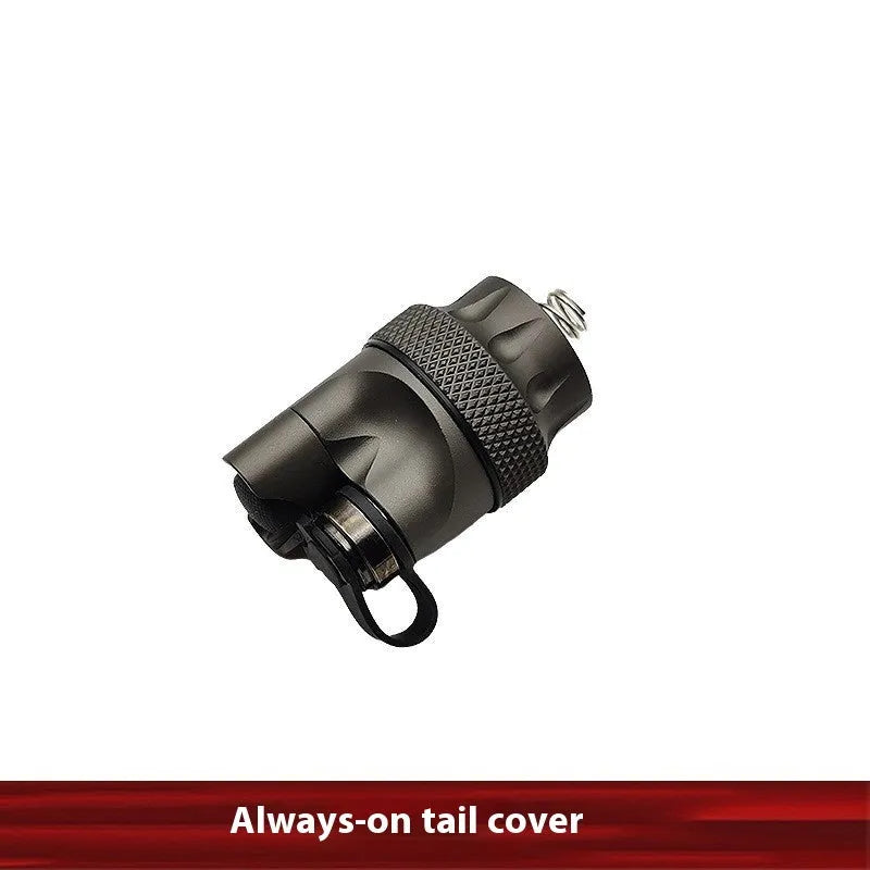 Sotac M300M600 metal tail cover in G075 BK or G075 DE with wire-controlled mouse tail switch and always-bright function.