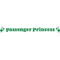 Passenger princess car sticker with 12.5cm diameter in reflective or standard colours
