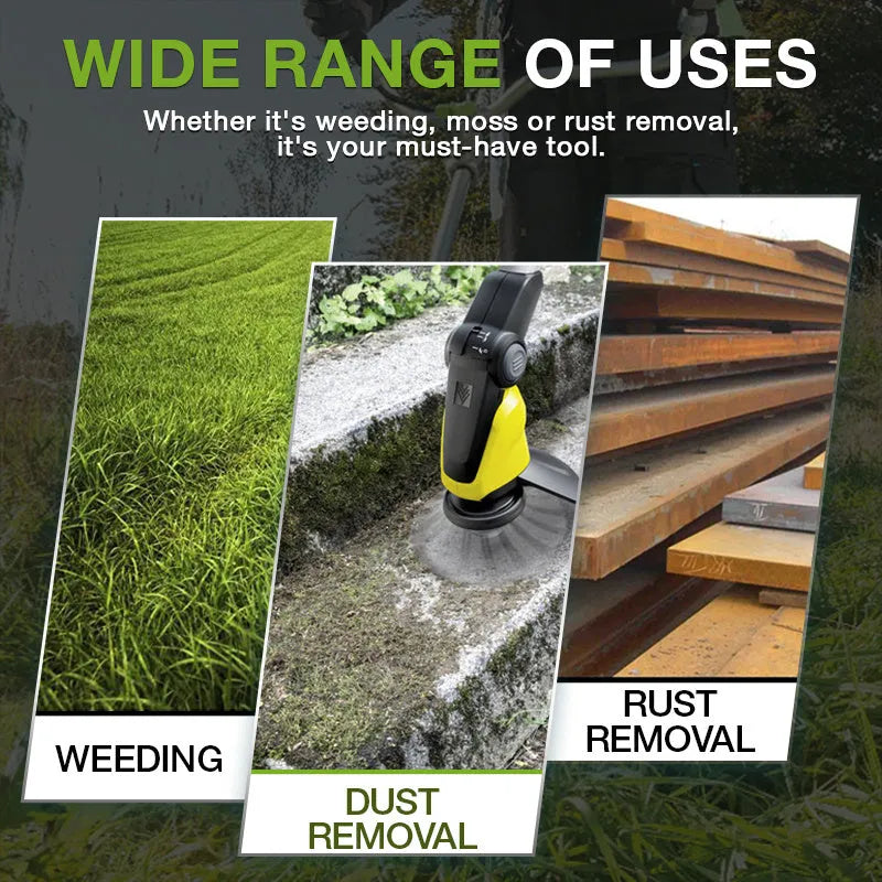 Small lithium electric wire mower general accessories stainless steel 150mm diameter anti-falling steel wire