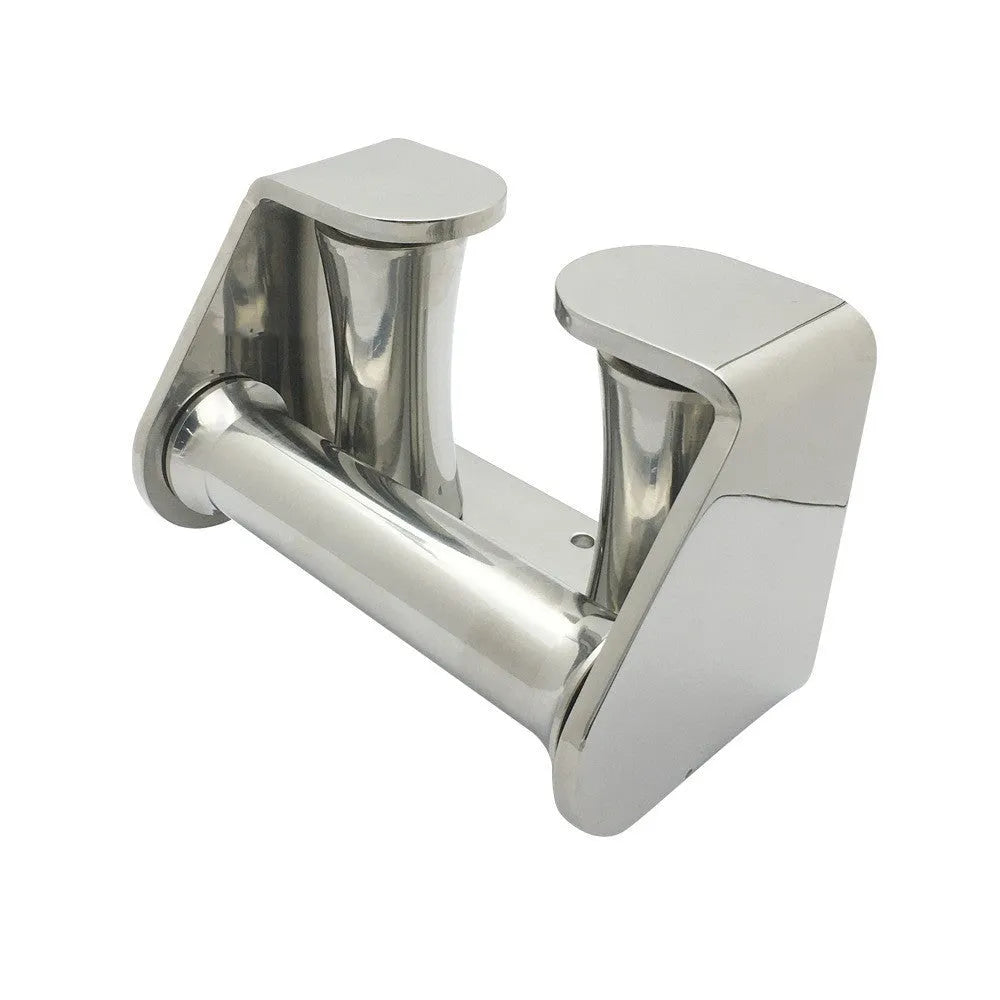 316 stainless steel mirror polished solid roller guide anchor wheel seat, 100 x 150mm, for yacht marine hardware