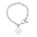 Alloy heart shape bracelet ladies electroplated jewellery Sl257 Sl258 colour styles