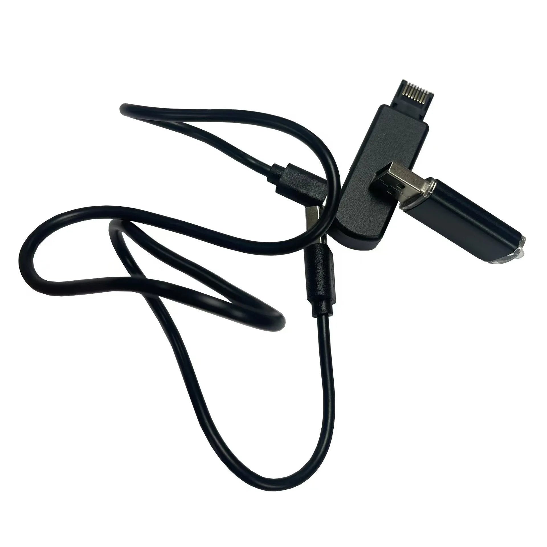 Black JB Tool USB adapter with aluminum alloy construction for PlayStation firmware management.