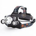 20W LED outdoor charging induction headlamp with T6 light, aluminium alloy housing, and 18650 batteries