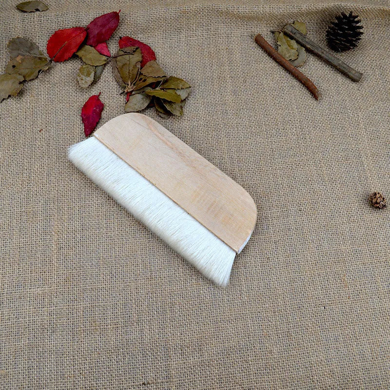 Wool brush for mounting paint paste board shading in picture colour