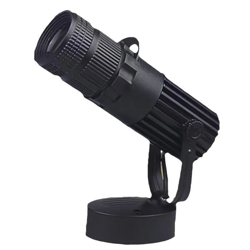 Surface-mounted LED spotlight with aluminium shell for restaurant atmosphere lighting