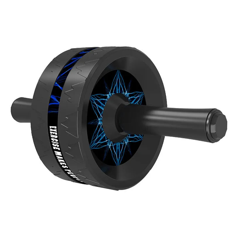 Abdominal wheel fitness equipment for core strengthening exercises with wheel configuration options