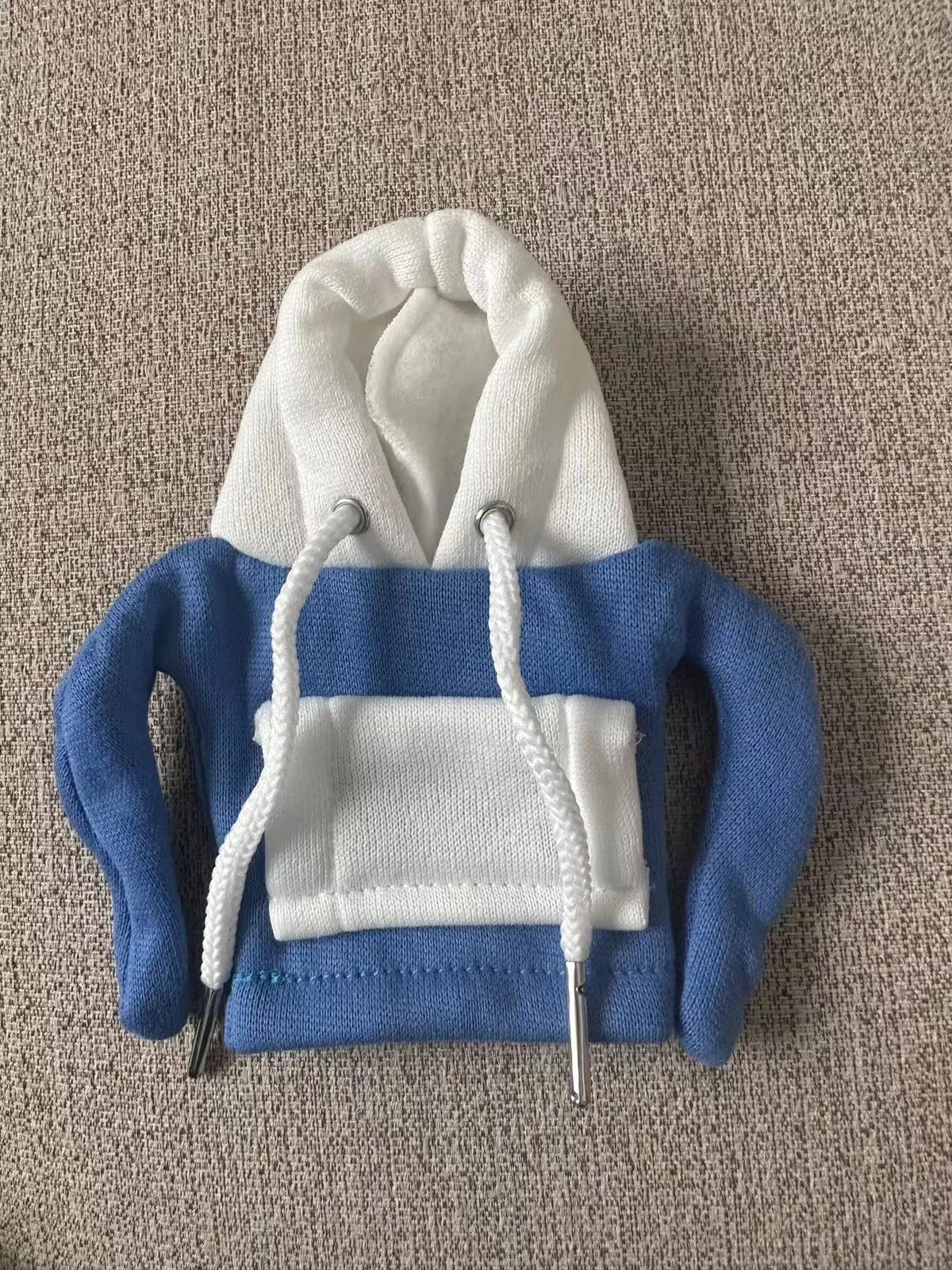 Polyester car gear lever cover in hooded hat design with multiple colour options on 12x13cm universal fit decorative accessory