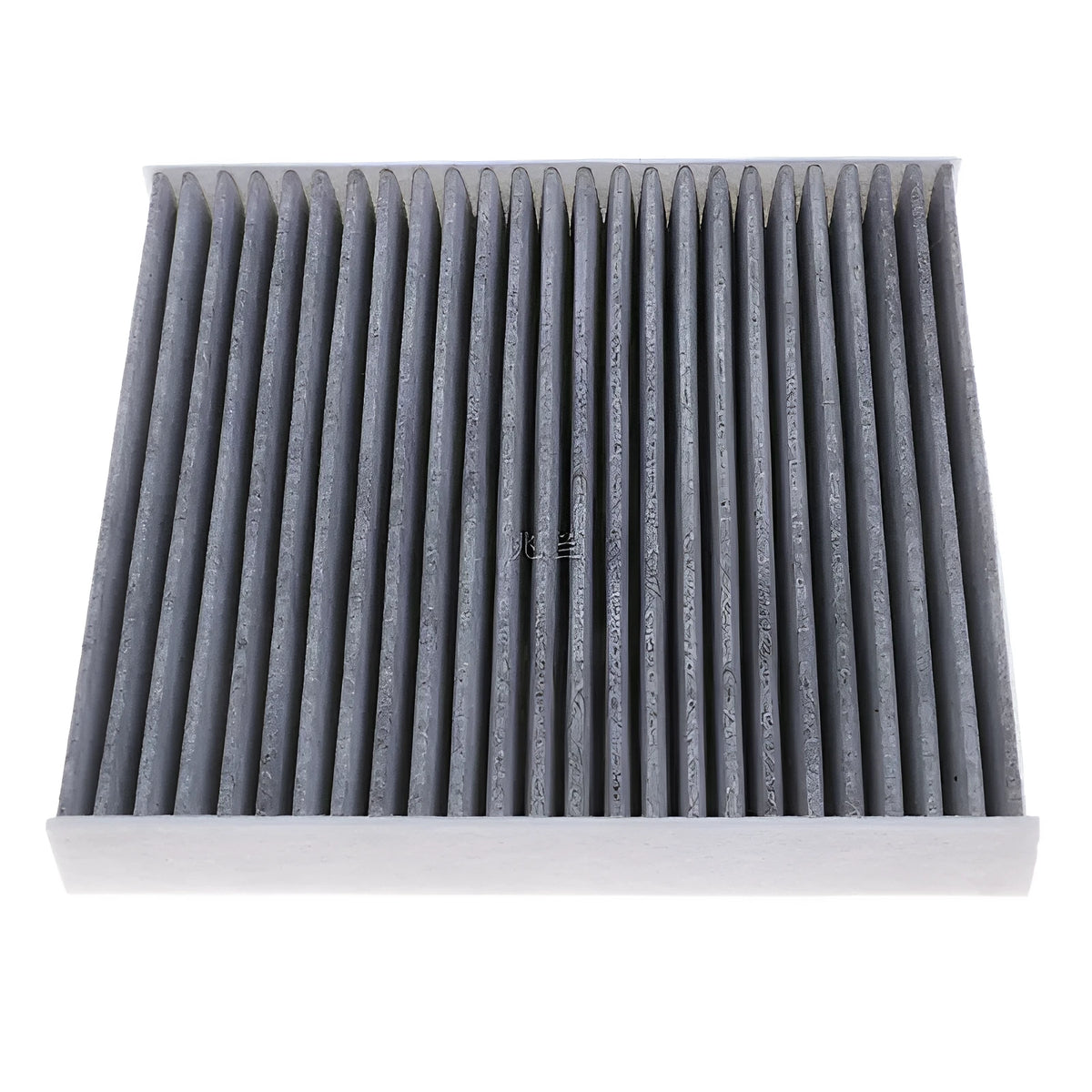 Grey Geely air conditioning filter grid panel measuring 215x210x30mm for vehicle cabin air system