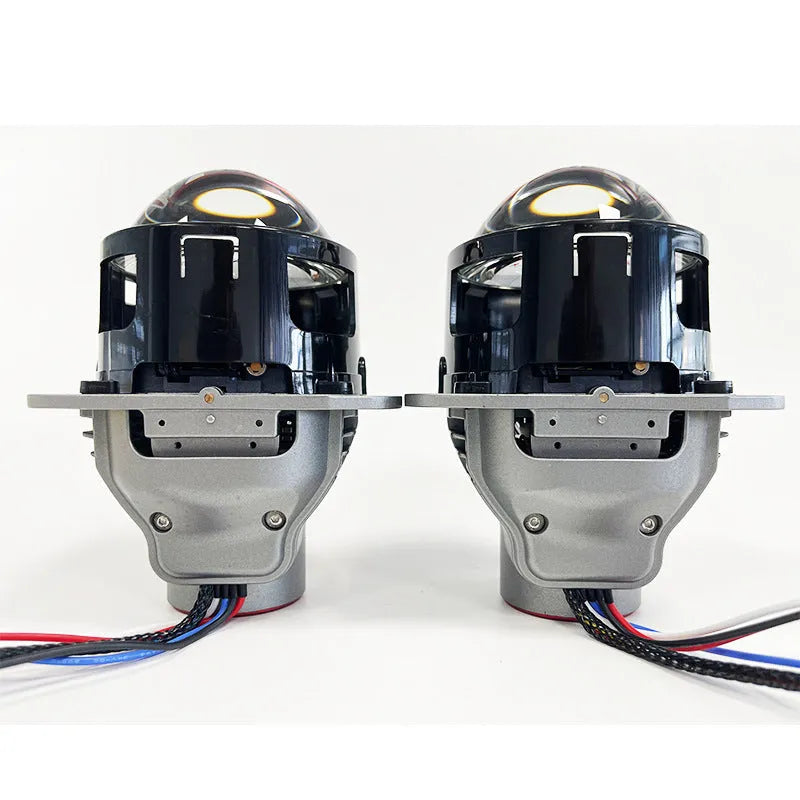 Intelligent follow-up steering headlight with aviation aluminium body, three-inch glass lens, 4.5A, 9-16V