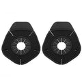 Car wiper hole protective cover in silicone PVC, size 7.5x9.8cm, black colour, dirt-proof design for windshield wiper base