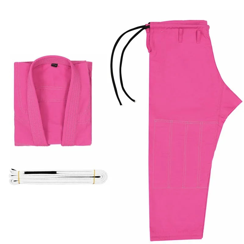 Brazilian Jiu-jitsu cotton blend training clothing set in multiple colours