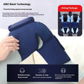 Airbag Blue Single knee massager with heating, vibration, and air pressure compression functions