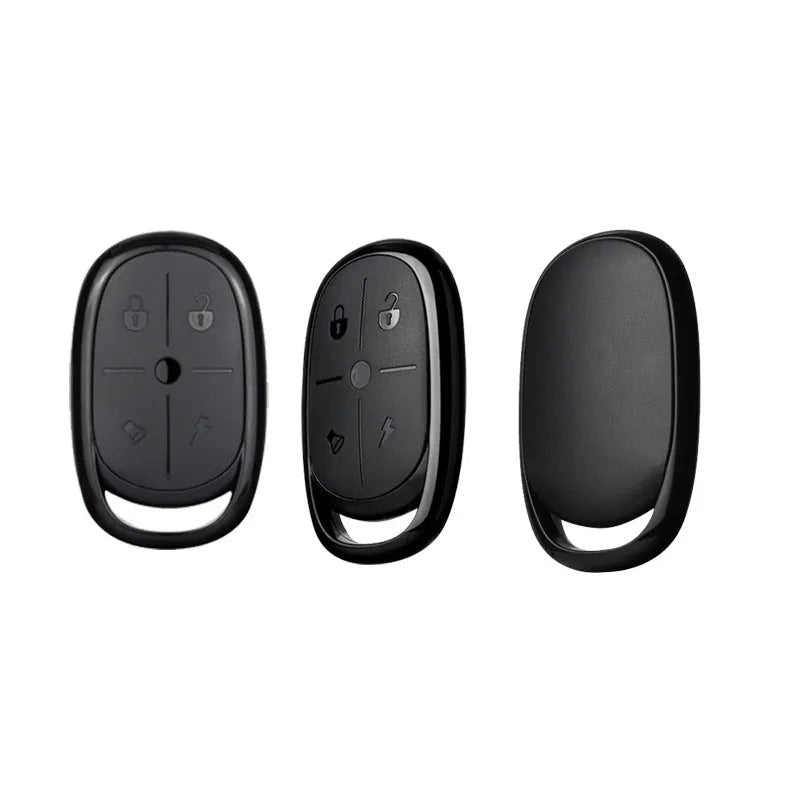 Wireless car remote control duplicator with buttons measuring 60mm in ABS plastic casing