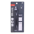 Electric eraser geometry modelling plastic black and grey 166x15mm