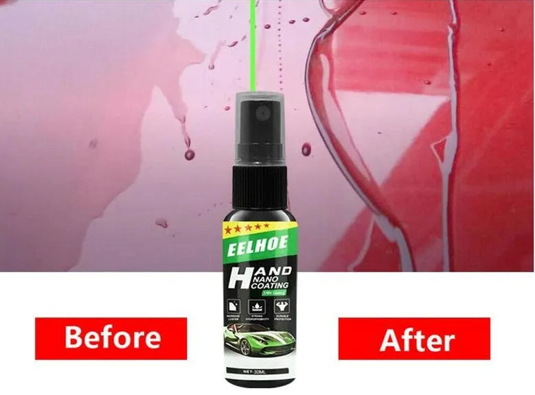 Nano coating car polish spray bottle, automotive sealant top coat in 30ml 50ml 100ml for paint protection