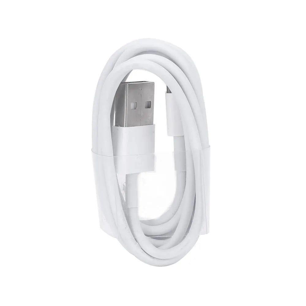 USB travel charger with charging cable compatible with iPhone and iPad models