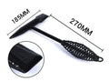 High carbon steel welding slag hammer with a spring handle for rust removal.