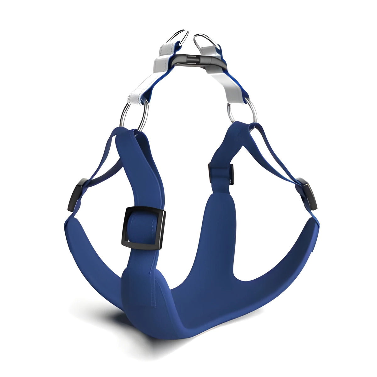 Pet harness with 1.5m leash in five sizes XXS to L and four colours Blue Green Pink Red Yellow