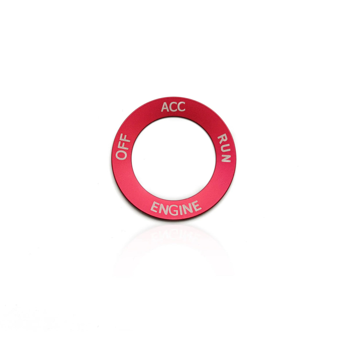 Aluminium alloy air conditioning knob decorative ring for Dodge Challenger and Grand Cherokee interior.