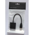 HDMI to VGA adapter cable with 0.3 metre copper wire and black/white colour options