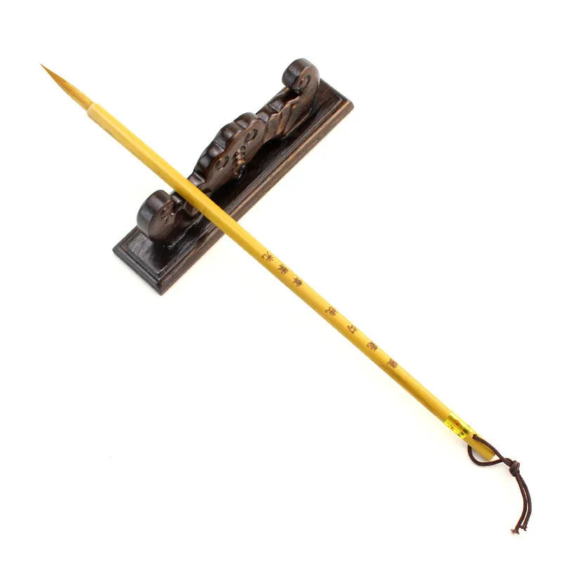 Langhao Hook Line calligraphy brush with wolf hair nib size S