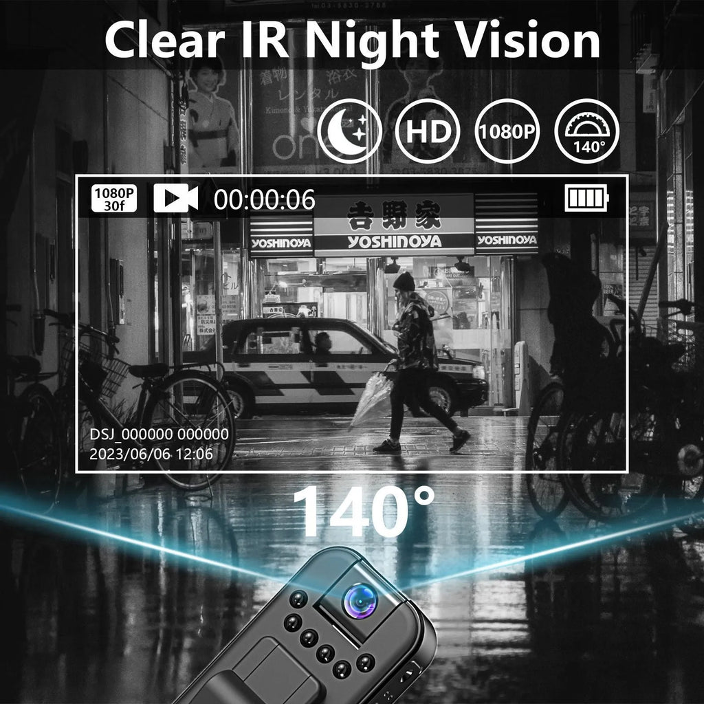 L7 HD home security camera with infrared night vision and WiFi connectivity