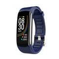 Smart Bluetooth electronic watch with 42x23mm digital display, 10mm plastic case and 10m waterproof rating