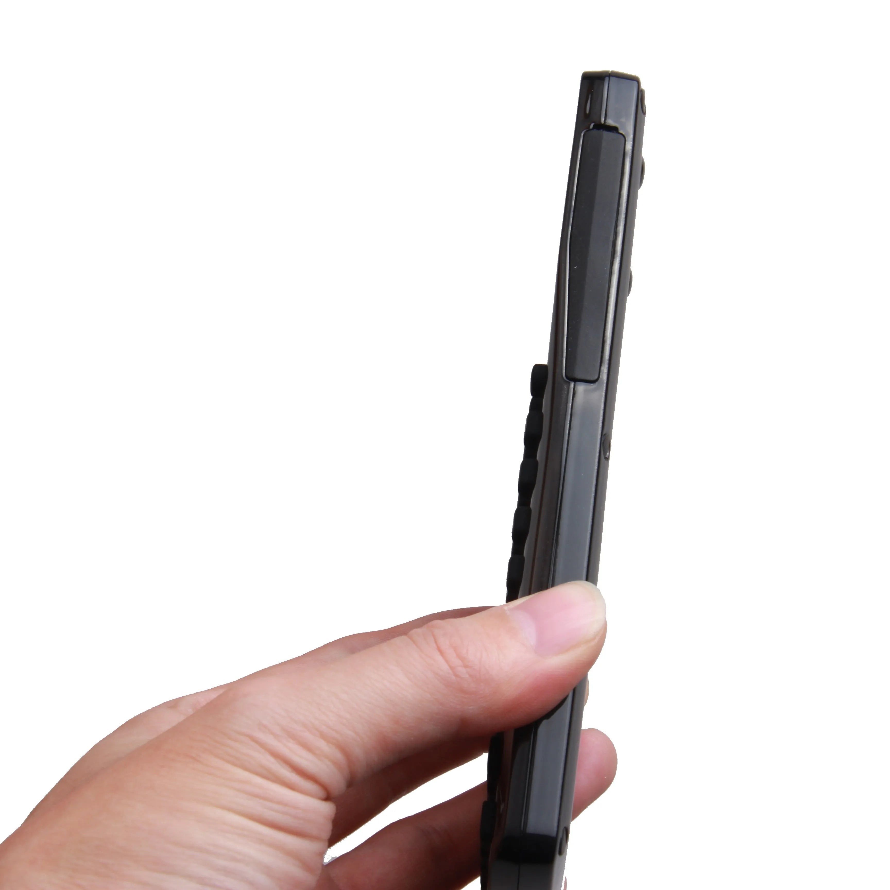 Black multifunctional e-book reader with colour screen and adjustable strap