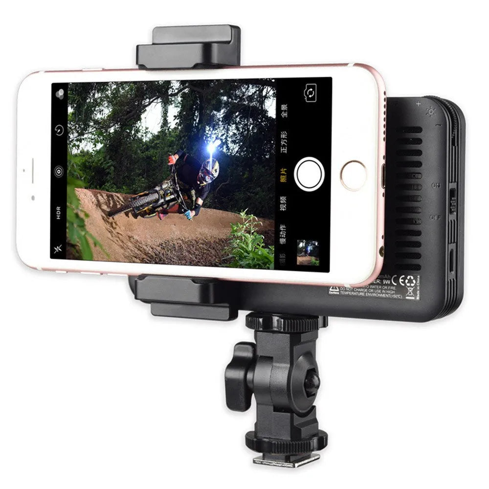 Shenniu M150 ultra-thin mobile phone LED video light with dimming control