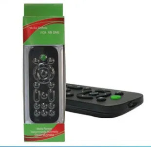 Black wireless media remote controller for Xbox One controller video and game control