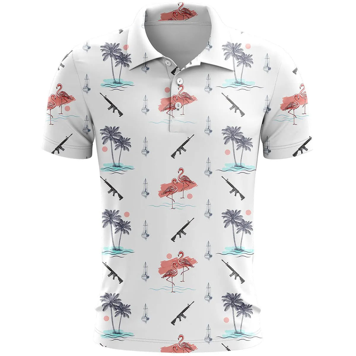3D printed sports short sleeve T-shirt in loose fit with colour matching pattern on thin polyester fabric
