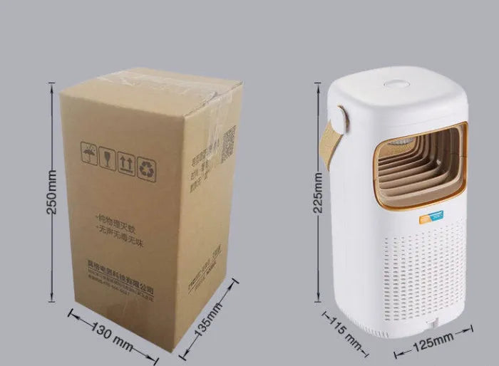 White 4W electric mosquito repellent lamp for indoor continuous use, not a chemical spray or coil