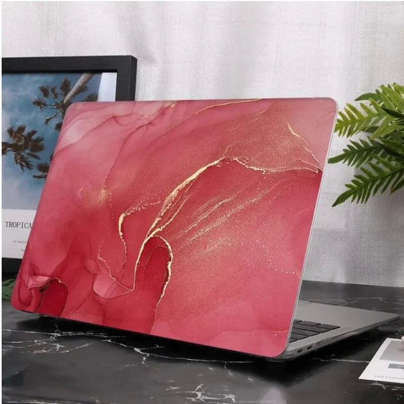PC Hard Shell Protective Case for MacBook Air and Pro - Smudge-Proof Laptop Cover Compatible with 11.6 to 16-Inch Models Including A1932, A1706, A1708, A1989, A2159, A2141 - Multiple Colour Options
