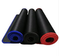 Large solid colour mouse pad with locking edge in red, blue or black, sizes 30x25cm, 30x60cm, 30x80cm