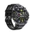 Waterproof smart watch with HD dual camera and IPS touch screen, shown in Black or Red with 2GB 16GB or 4GB 64GB options