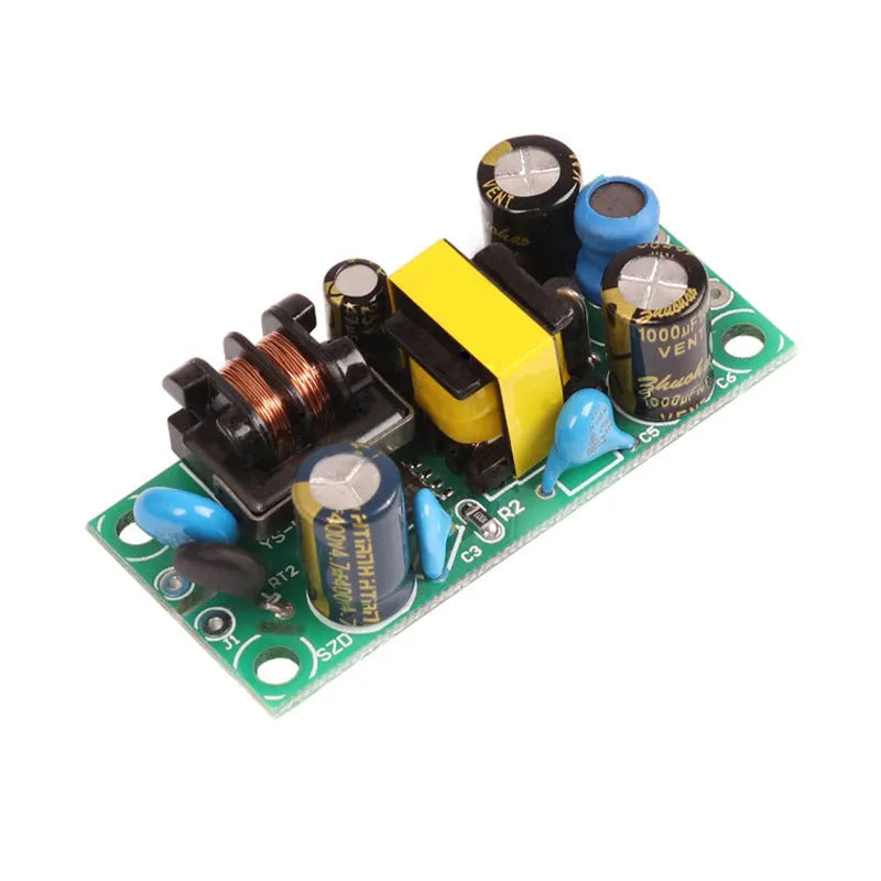 YS-U5S metal switching power board module with electronic components and connection terminals