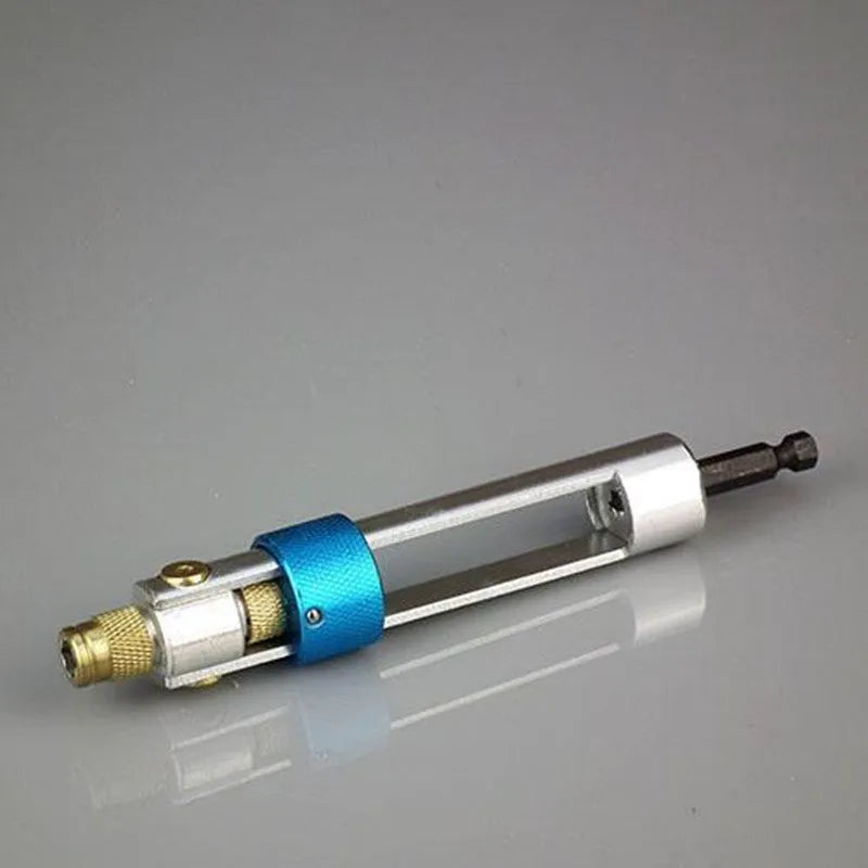 Half Time Drill attachment set with swivel head, Phillips bits, and flathead bits for power drill conversion