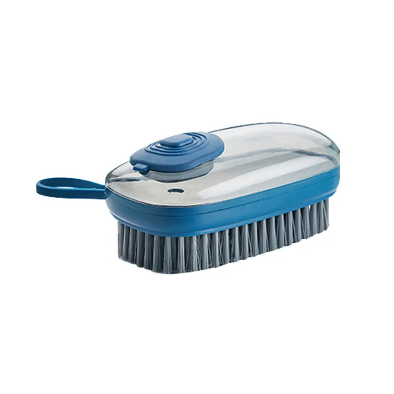 ABS plastic automatic liquid cleaning brush with ergonomic grip in multiple colours