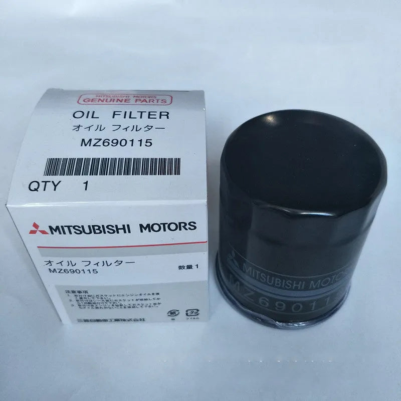 Automobile oil filter 100-pack for Mitsubishi with 8 thread connection and 10 diameter
